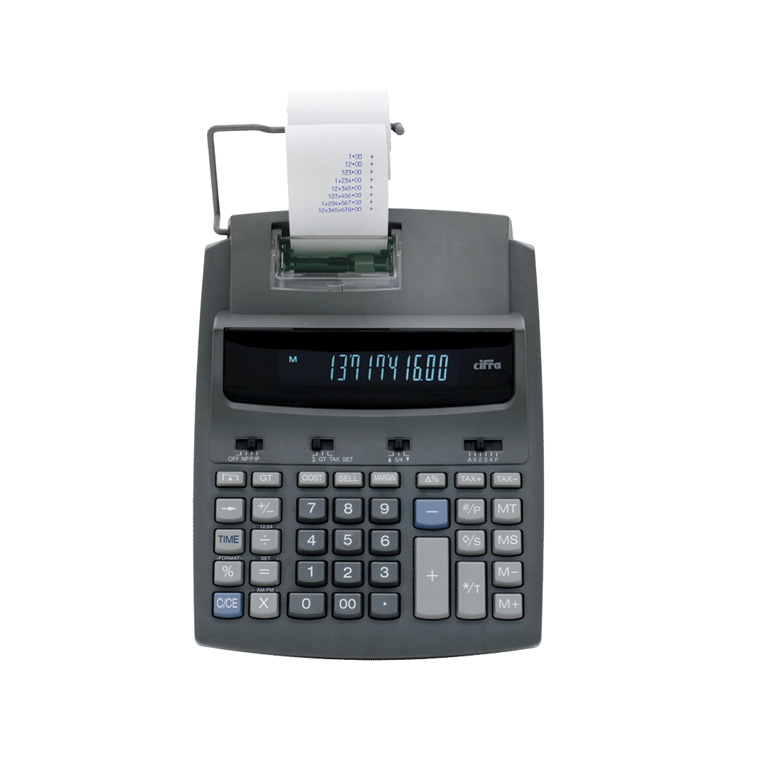 prima Es una suerte que Engañoso Cifra PR-255T/ Calculadora con Impresor de Uso Intensivo - Unitronic