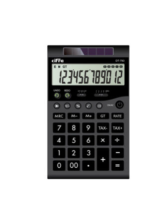 Cifra DT-780 Calculadora de Escritorio con Función Hacer / Deshacer