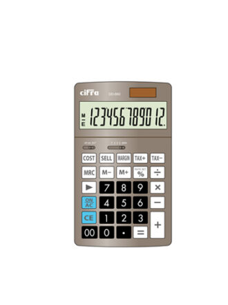 Cifra DT-660 Calculadora de escritorio con cálculo de impuesto