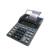 calculadoa con impresor cifra modelo pr1200 vista de costado