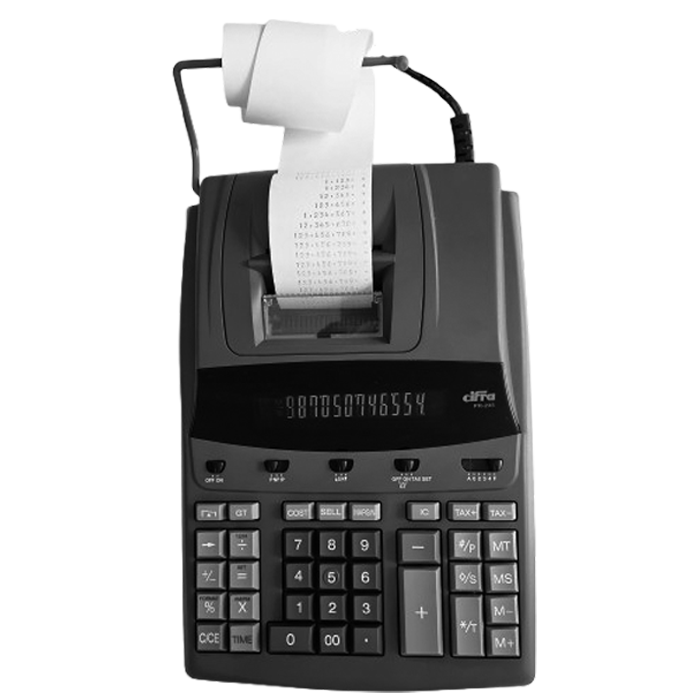 Cifra PR-235 - Calculadora con impresor de uso intensivo