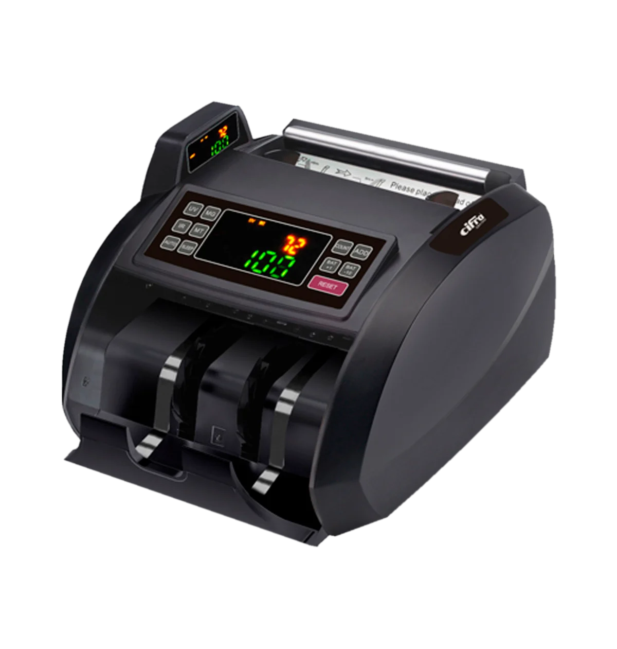 contadora de billetes cifra modelo cbx7000 vista frontal